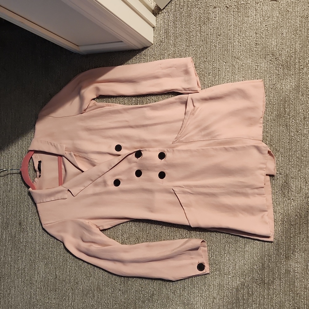 ZARA Pink Blazer Romper
